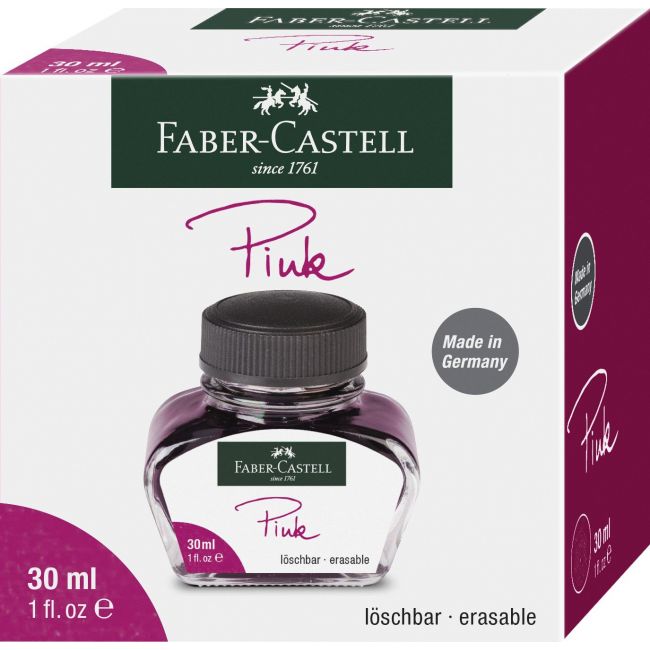 Cerneala 30ml roz faber-castell