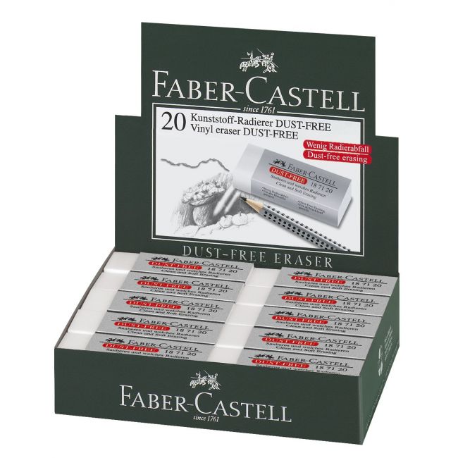 Radiera creion dust free faber-castell