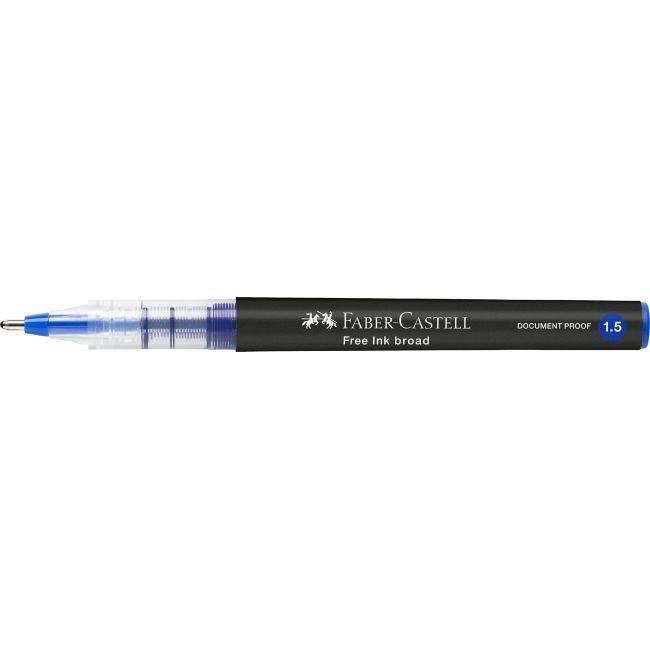 Roller free ink 1.5mm albastru faber-castell