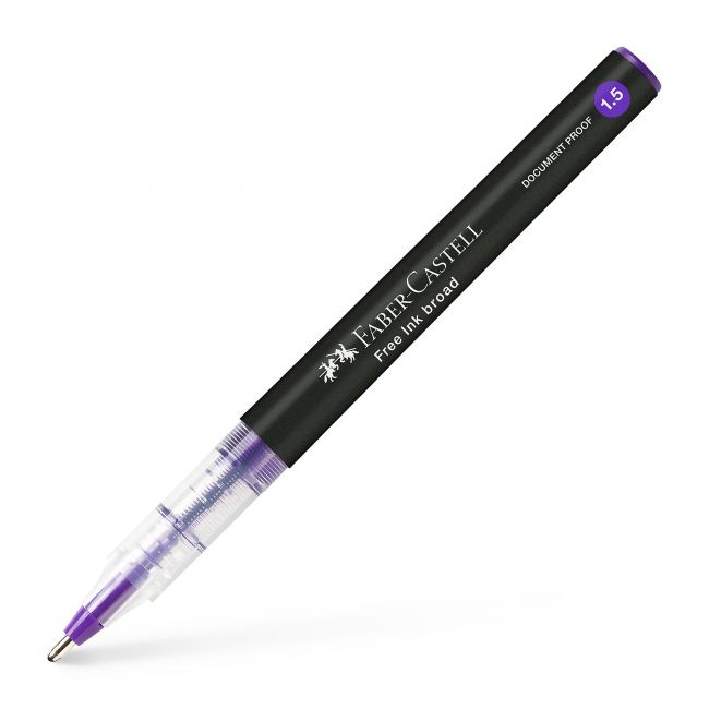 Roller free ink 1.5mm violet faber-castell