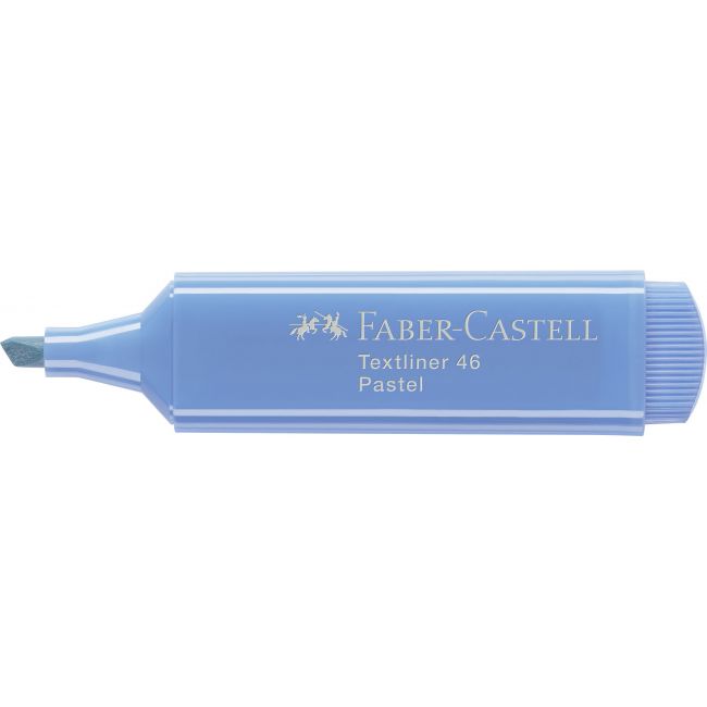 Textmarker albastru marin pastel 1546 faber-castell