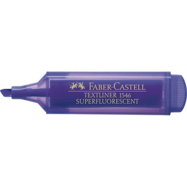 Textmarker violet superfluorescent 1546 faber-castell