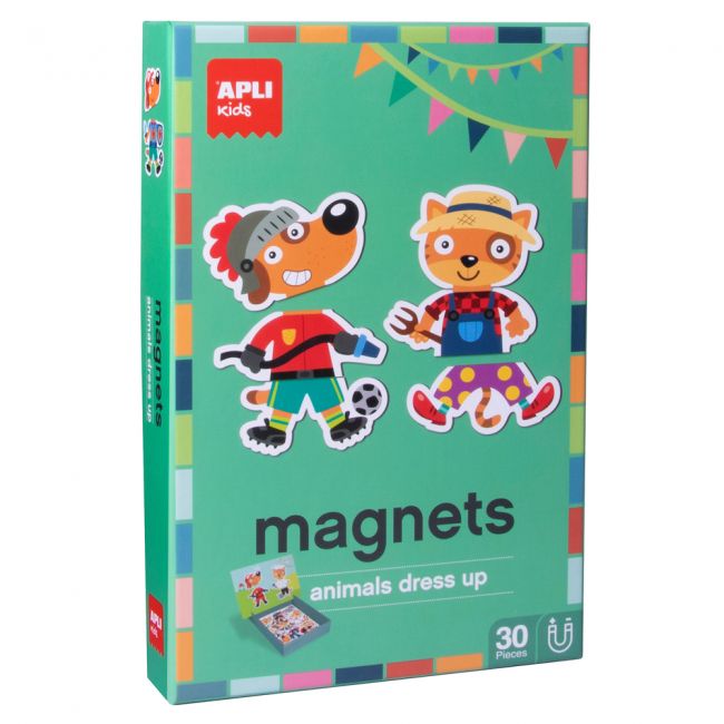 Joc magnetic, apli, dress up, 30 magneti/set