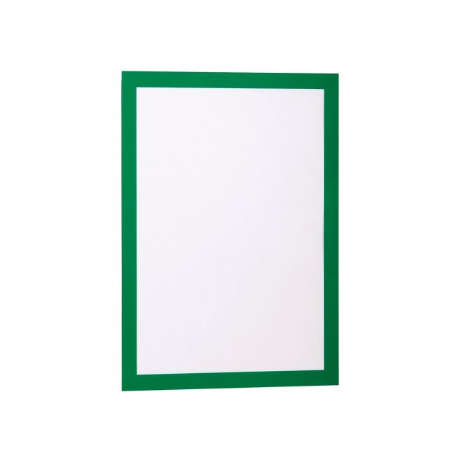 Display magnetic durable duraframe, a4, verde, 2 bucati/set