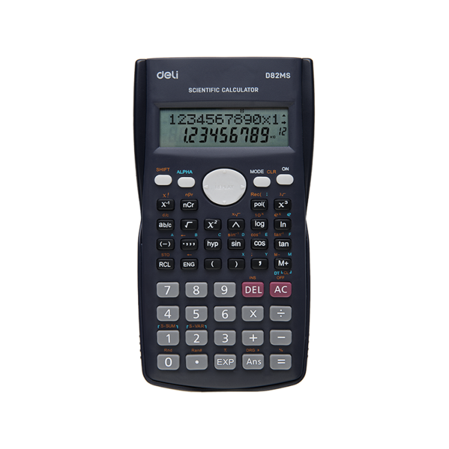 Calculator stiintific 12dig 240f 82ms deli