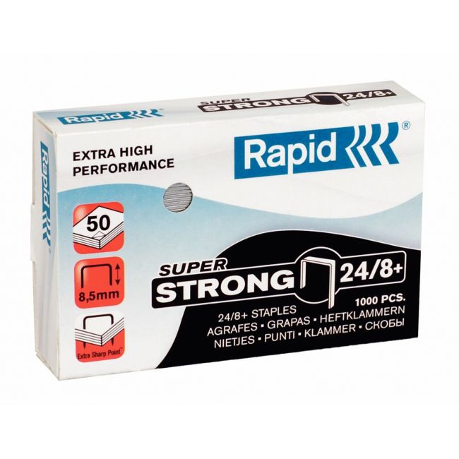 Capse 24/8+ 50 coli 1000/cut superstrong rapid