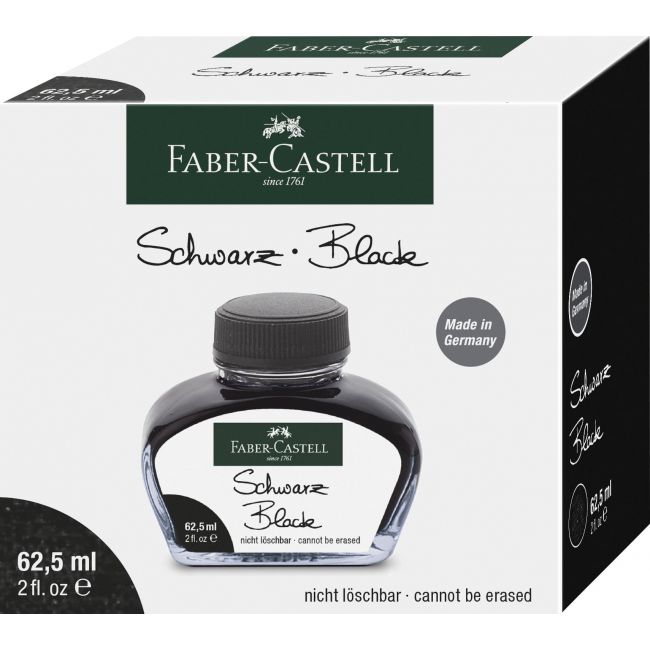 Cerneala neagra 62 ml faber-castell