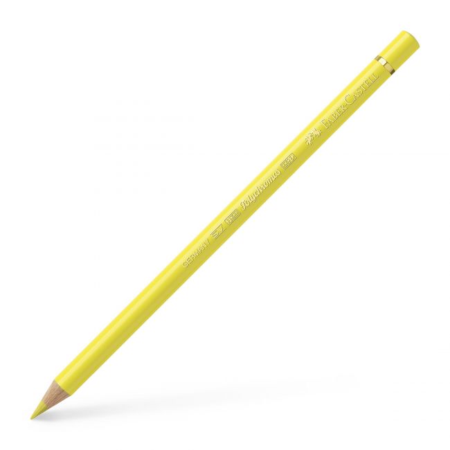 Creion colorat polychromos galben lamaie faber-castell