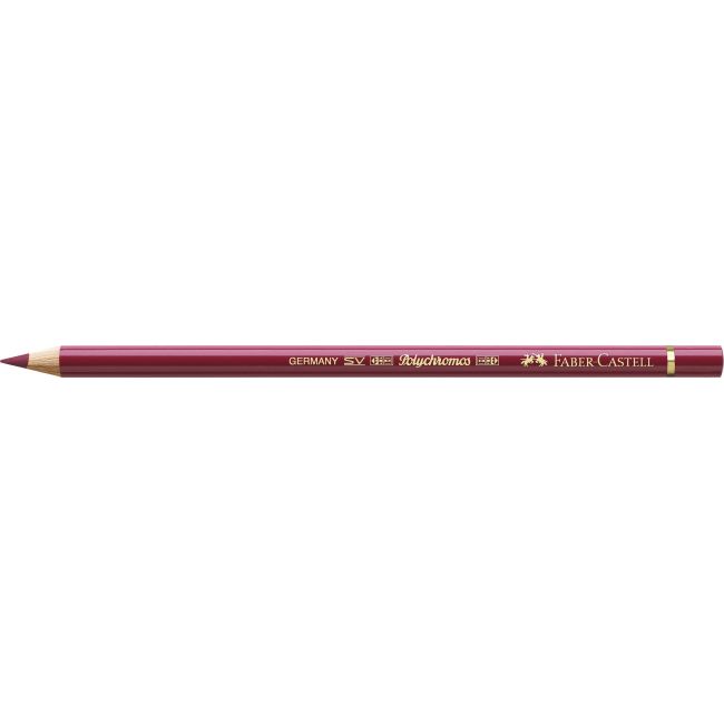 Creion colorat polychromos rosu inchis faber-castell