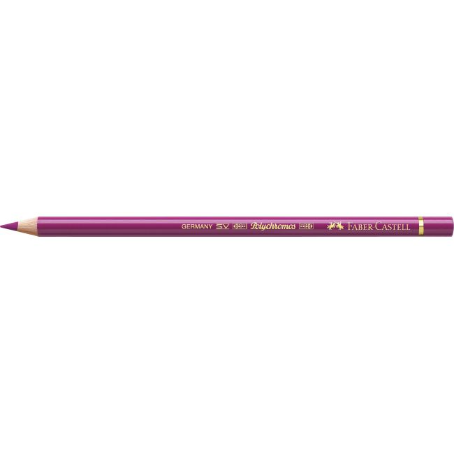 Creion colorat polychromos roz purpuriu mediu faber-castell