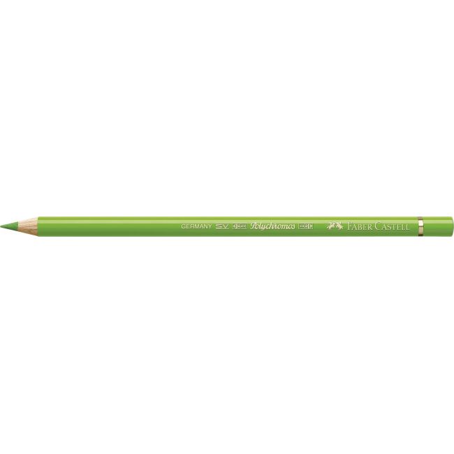 Creion colorat polychromos verde iarba faber-castell