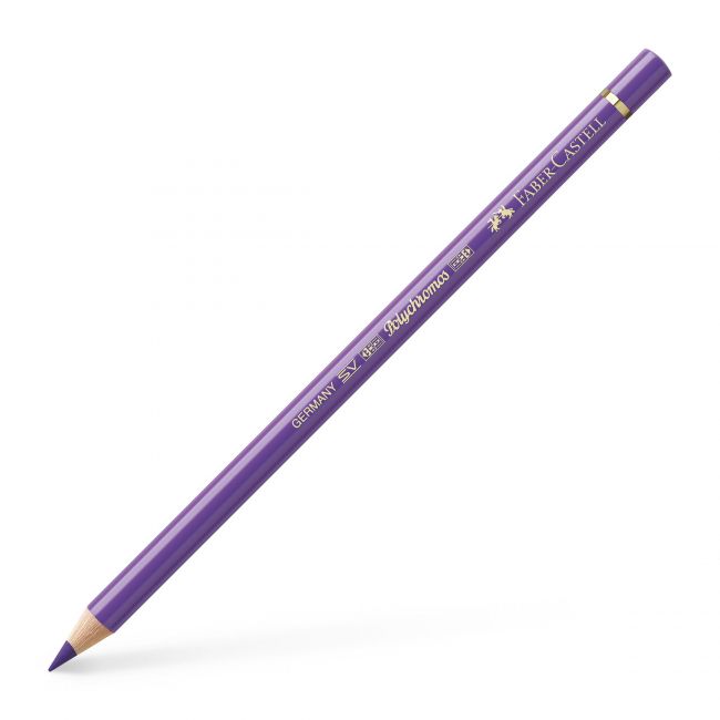 Creion colorat polychromos violet faber-castell