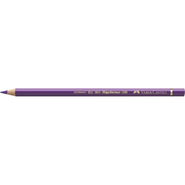 Creion colorat polychromos violet mangan faber-castell