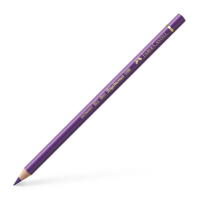 Creion colorat polychromos violet mangan faber-castell