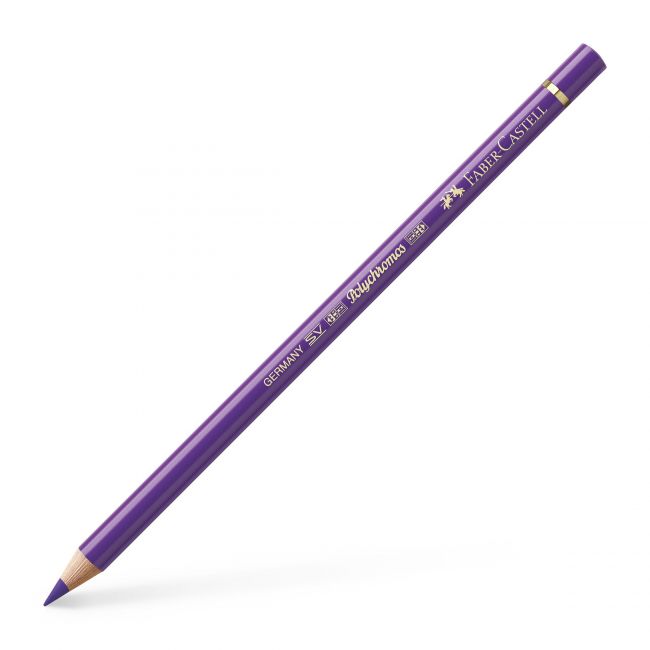 Creion colorat polychromos violet purpuriu faber-castell