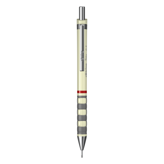 Creion mecanic 0.5mm tikky 3 ivory rotring