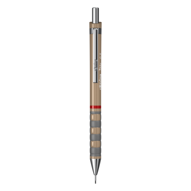 Creion mecanic 0.5mm tikky 3 maro rotring