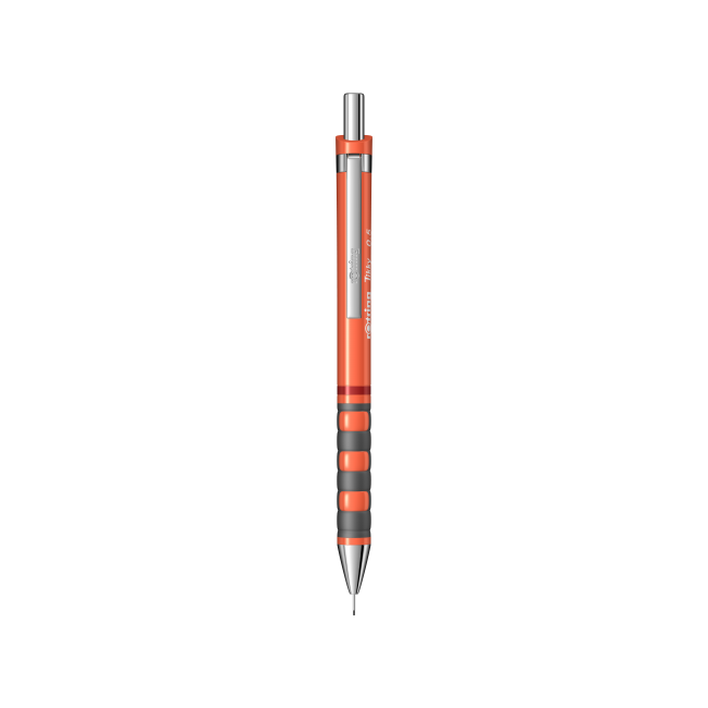 Creion mecanic 0.5mm tikky 3 portocaliu neon rotring