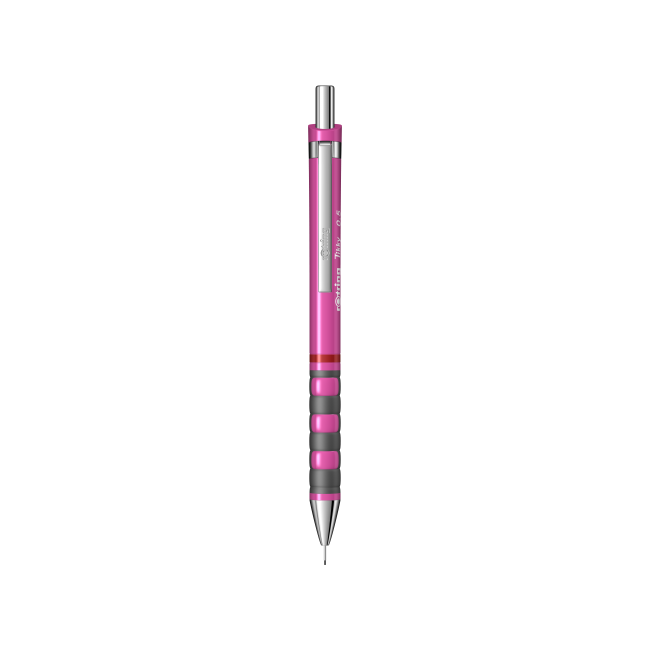 Creion mecanic 0.5mm tikky 3 roz neon rotring