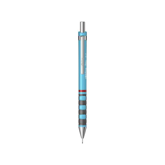 Creion mecanic 0.7mm tikky 3 albastru deschis rotring