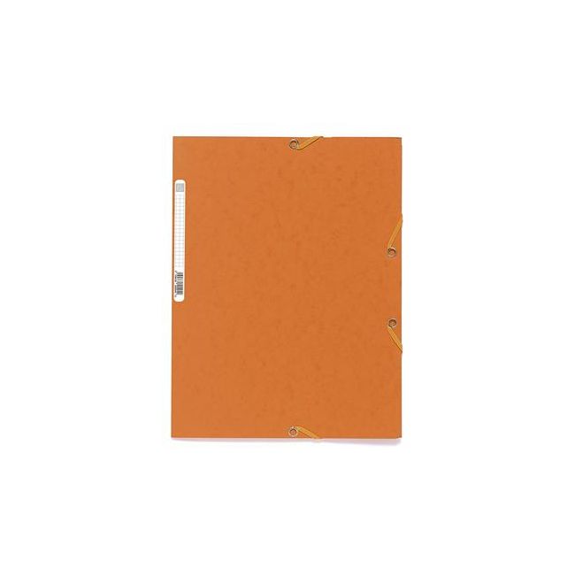 Mapa carton cu elastic 400g portocalie exacompta