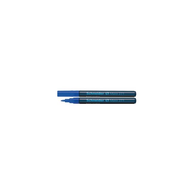 Marker vopsea albastra 1-2mm 271 schneider