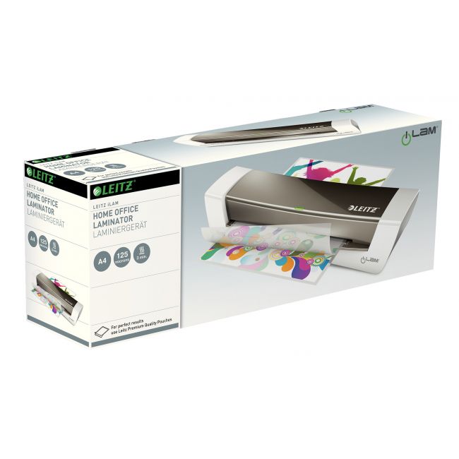 Laminator a4 ilam home office gri leitz