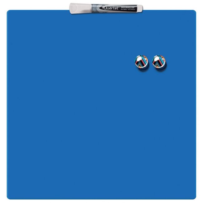 Tabla magnetica 36*36 cm albastra nobo