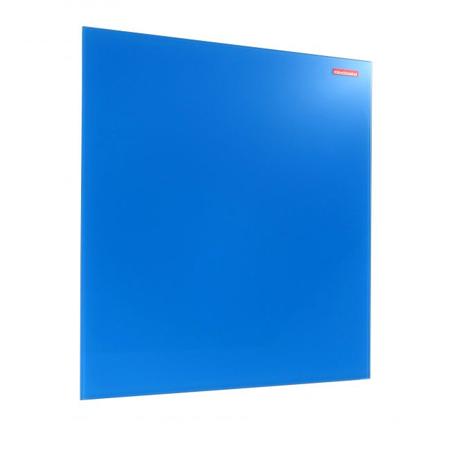 Tabla magnetica sticla 45*45cm albastra memoboards