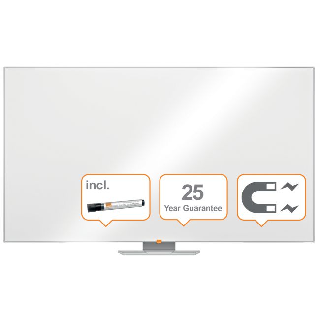 Whiteboard magnetic otel emailat widescreen 32" prestige nobo