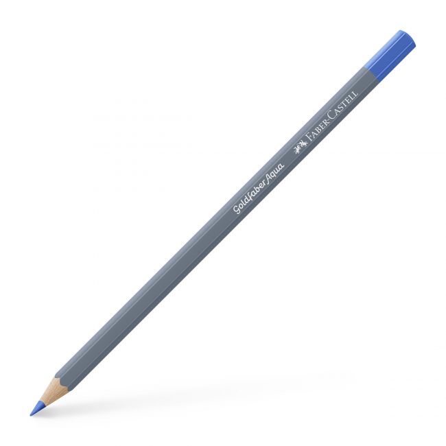 Creion colorat aquarelle albastru ultramarin 120 goldfaber faber