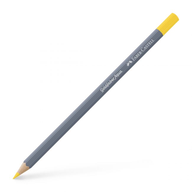Creion colorat aquarelle galben cadmium deschis 105 goldfaber fa