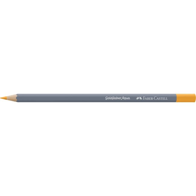 Creion colorat aquarelle galben crom inchis 109 goldfaber faber