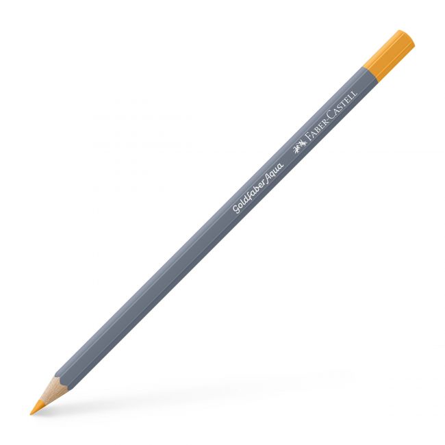 Creion colorat aquarelle galben crom inchis 109 goldfaber faber