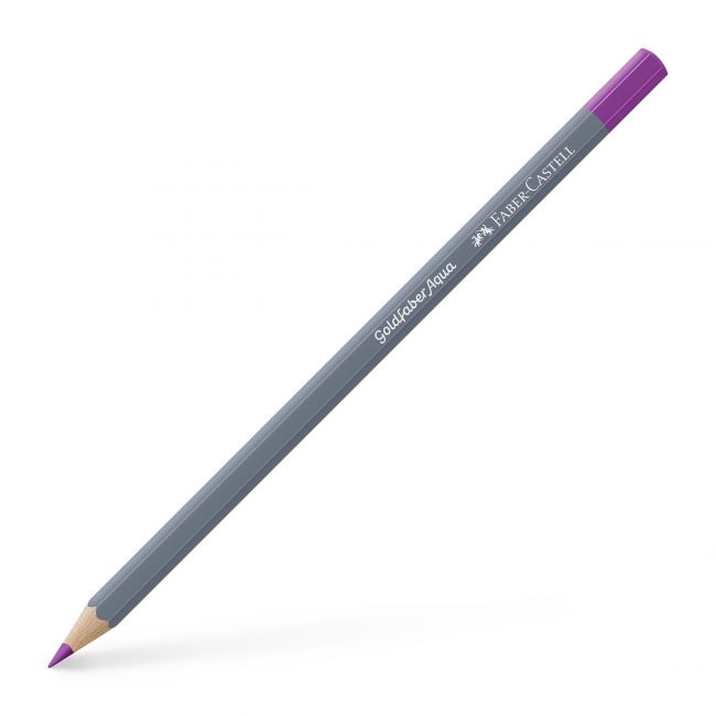 Creion colorat aquarelle roz purpuriu mediu 125 goldfaber faber