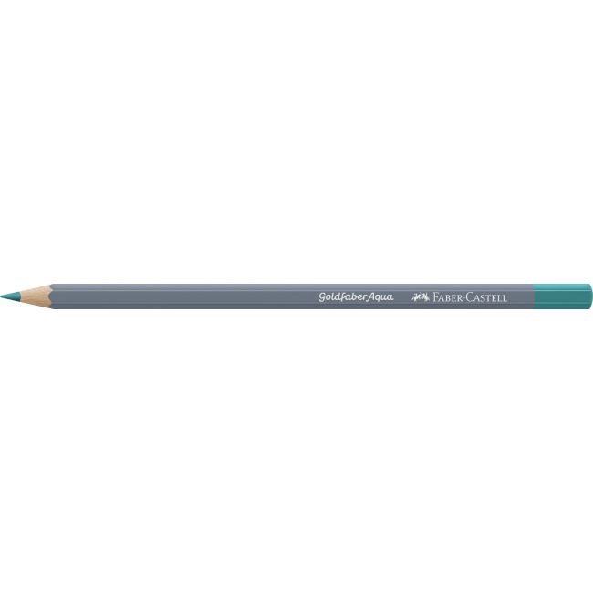 Creion colorat aquarelle verde cobalt 156 goldfaber faber-castel