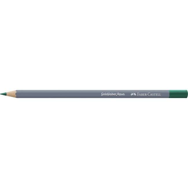 Creion colorat aquarelle verde phtalo 161 goldfaber faber-castel