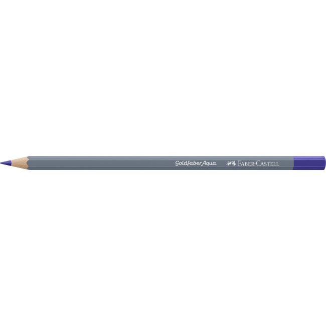 Creion colorat aquarelle violet albastru 137 goldfaber faber-cas