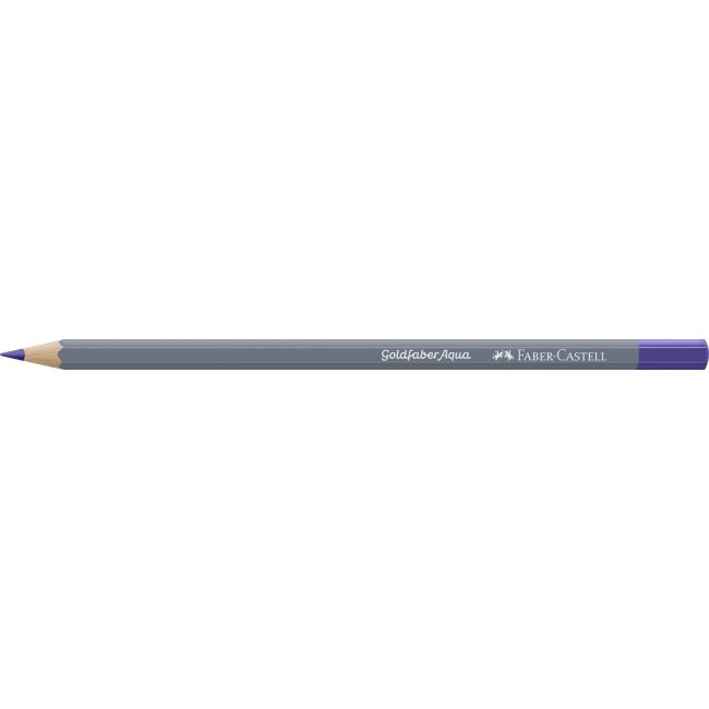 Creion colorat aquarelle violet purpuriu 136 goldfaber faber-cas
