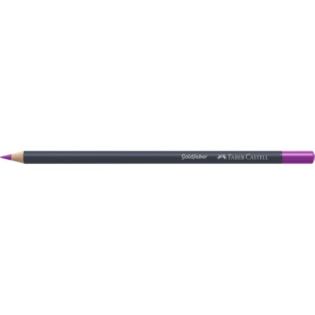Creion colorat roz purpuriu mediu 125 goldfaber faber-castell