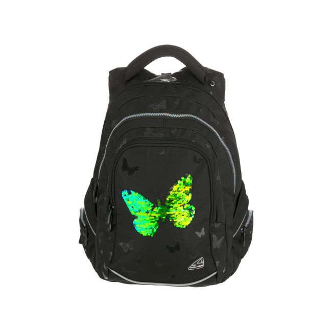 Rucsac fame sparkling butterfly negru walker