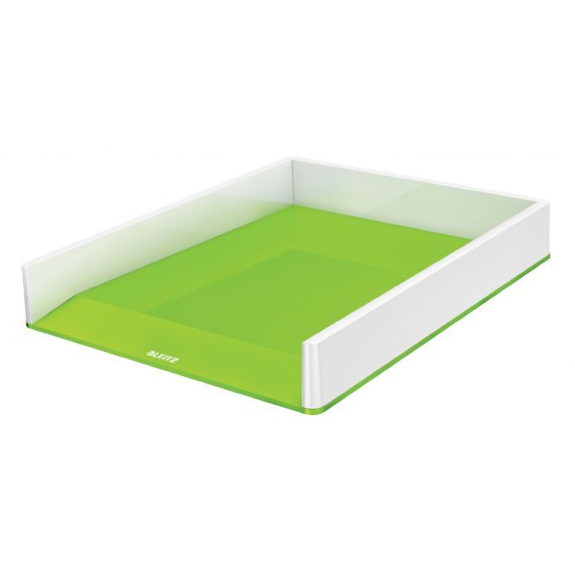 Tavita documente verde/alb metalizat wow leitz