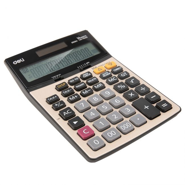 Calculator birou 14dig metal 39264 deli