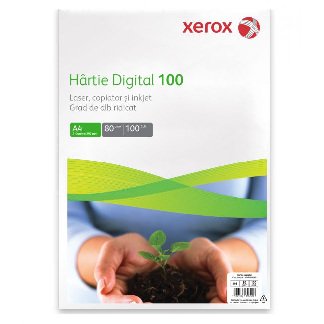 Hartie copiator a4 digital 80g 100/top xerox