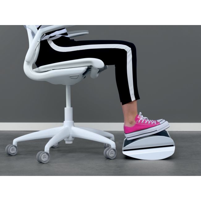 Suport ergonomic pentru picioare ajustabil negru leitz