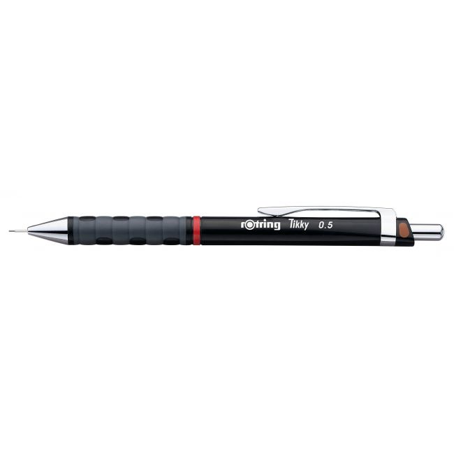 Creion mecanic 0.5mm tikky 3 negru rotring