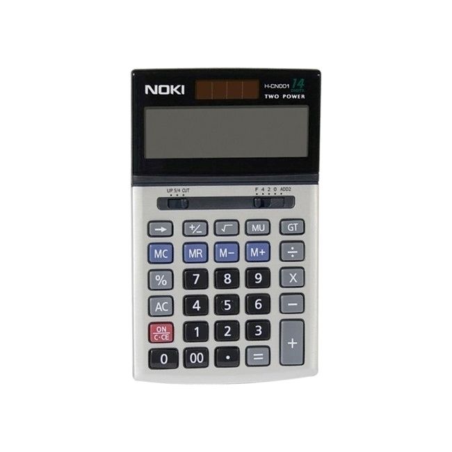 Calculator de birou noki, 14 digiti