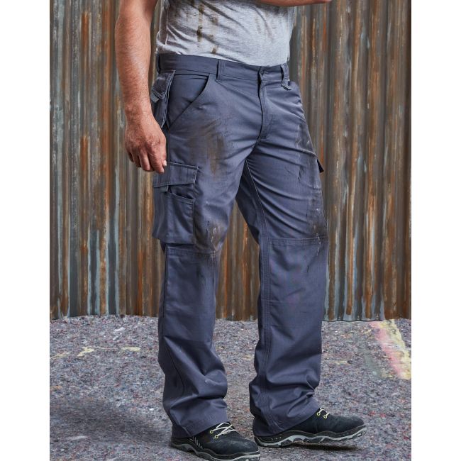 Heavy duty workwear trouser length 30" black marimea 30" (76cm)