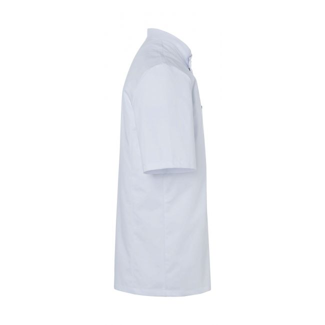 Chef jacket gustav short sleeve black marimea 58 (xl)