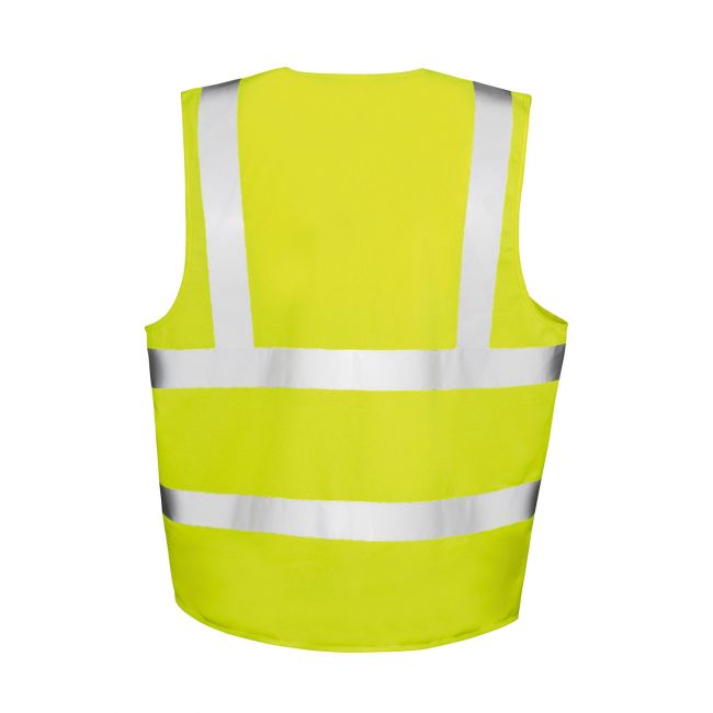 Zip i.d safety tabard fluorescent yellow marimea s/m